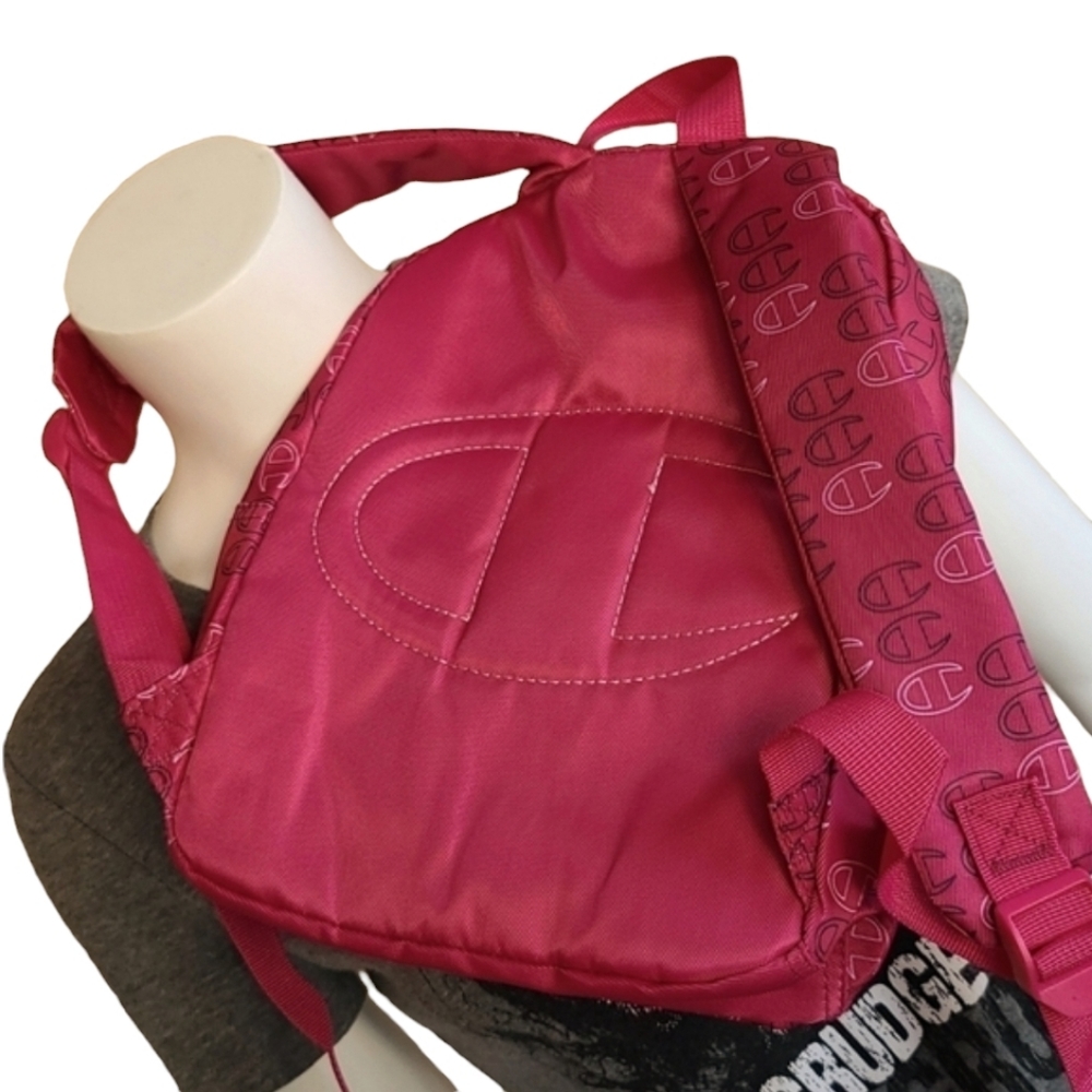 CHAMPION Supercize All Over Logo Mini Backpack Sling Bag Purse Travel School - Picture 11 of 16